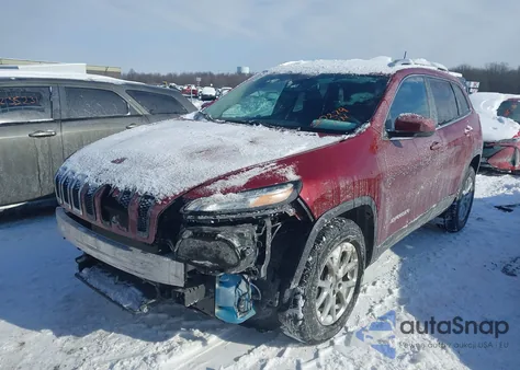 2017 Jeep Cherokee Latitude 4X4 z USA, uszkodzony, nr VIN 1C4PJMCS8HW587279